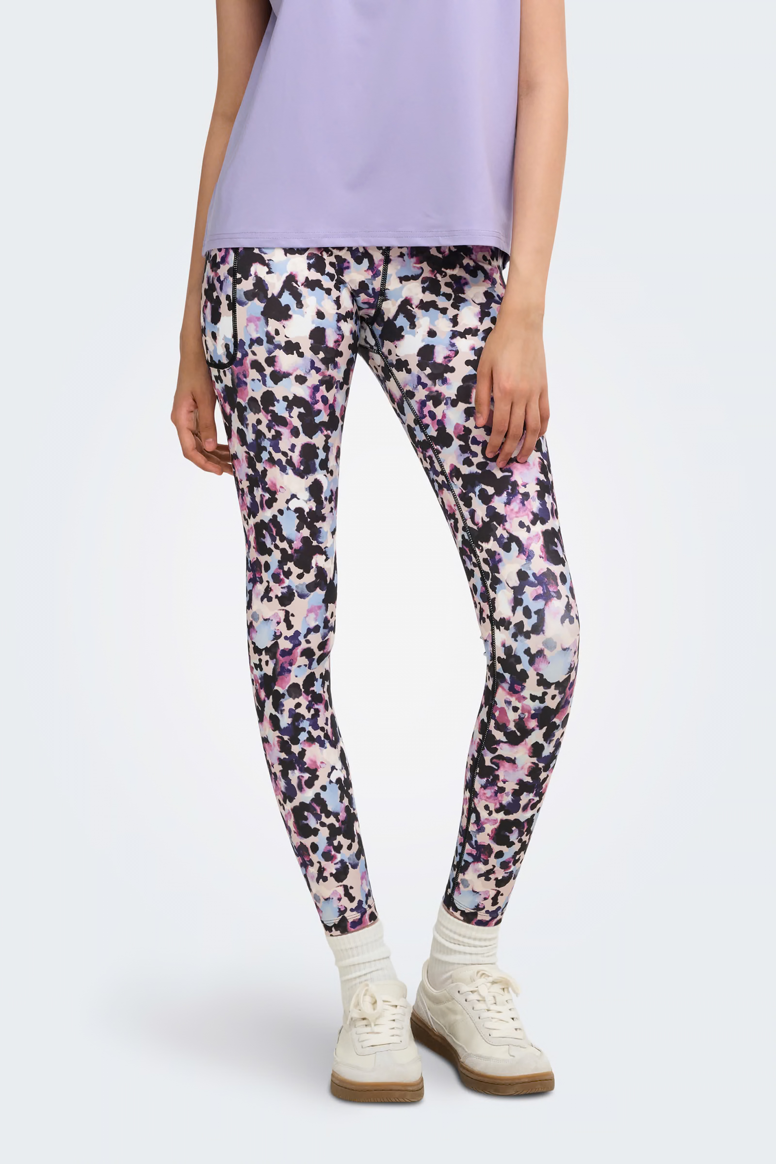 Dames legging grijs
