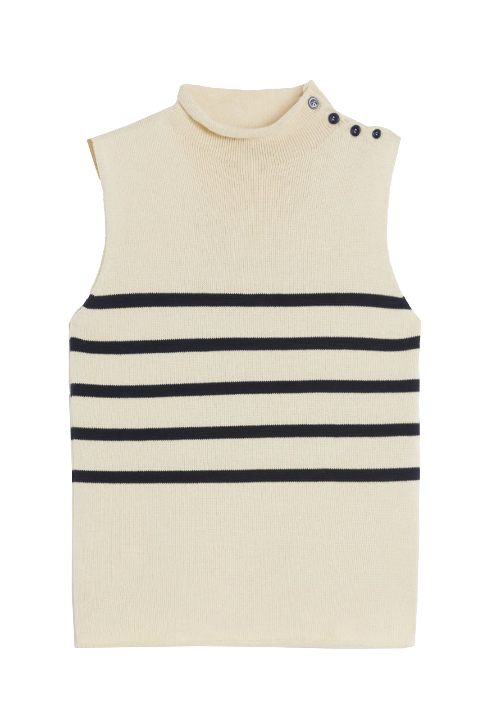 Dames top ecru