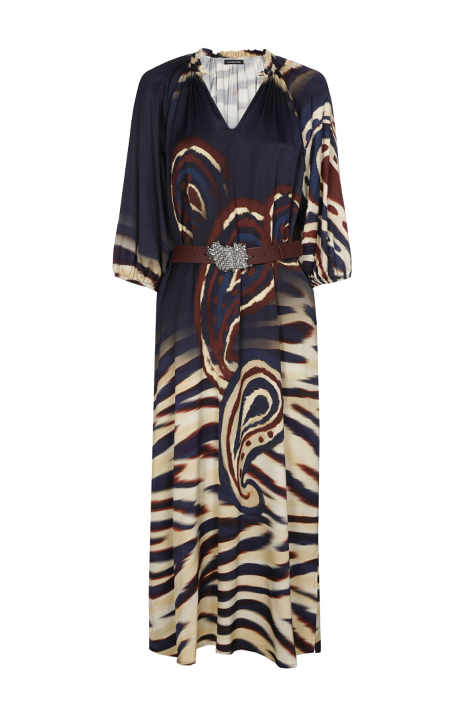 Dames jurk blauw