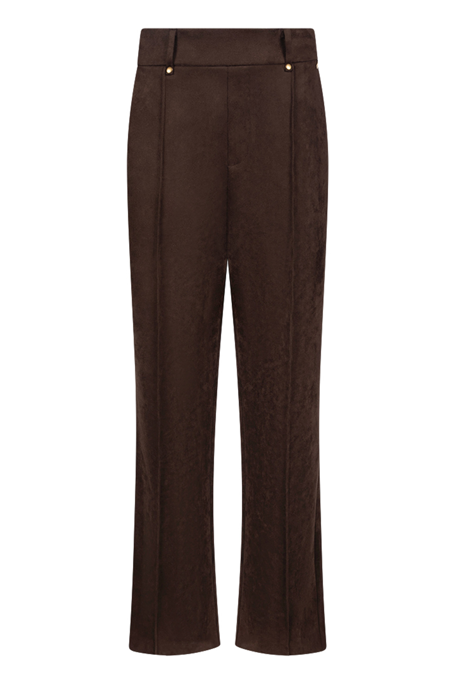 Dames broek bruin
