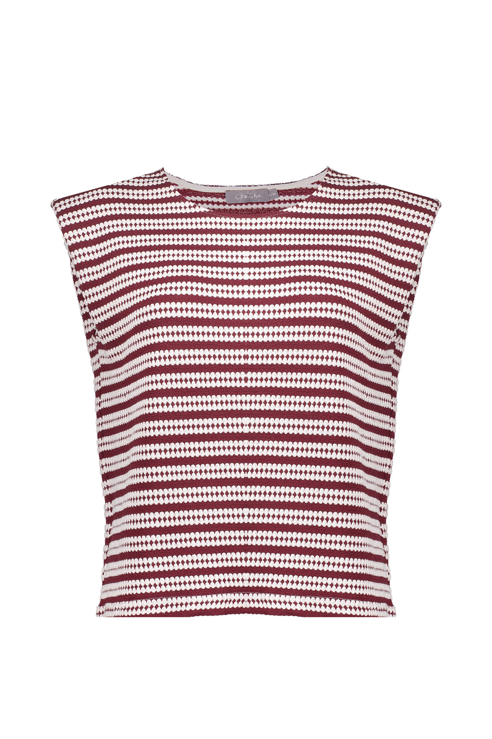 Dames top rood