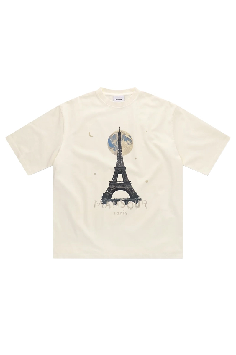 Mansour EIFFEL T-SHIRT Wit 1