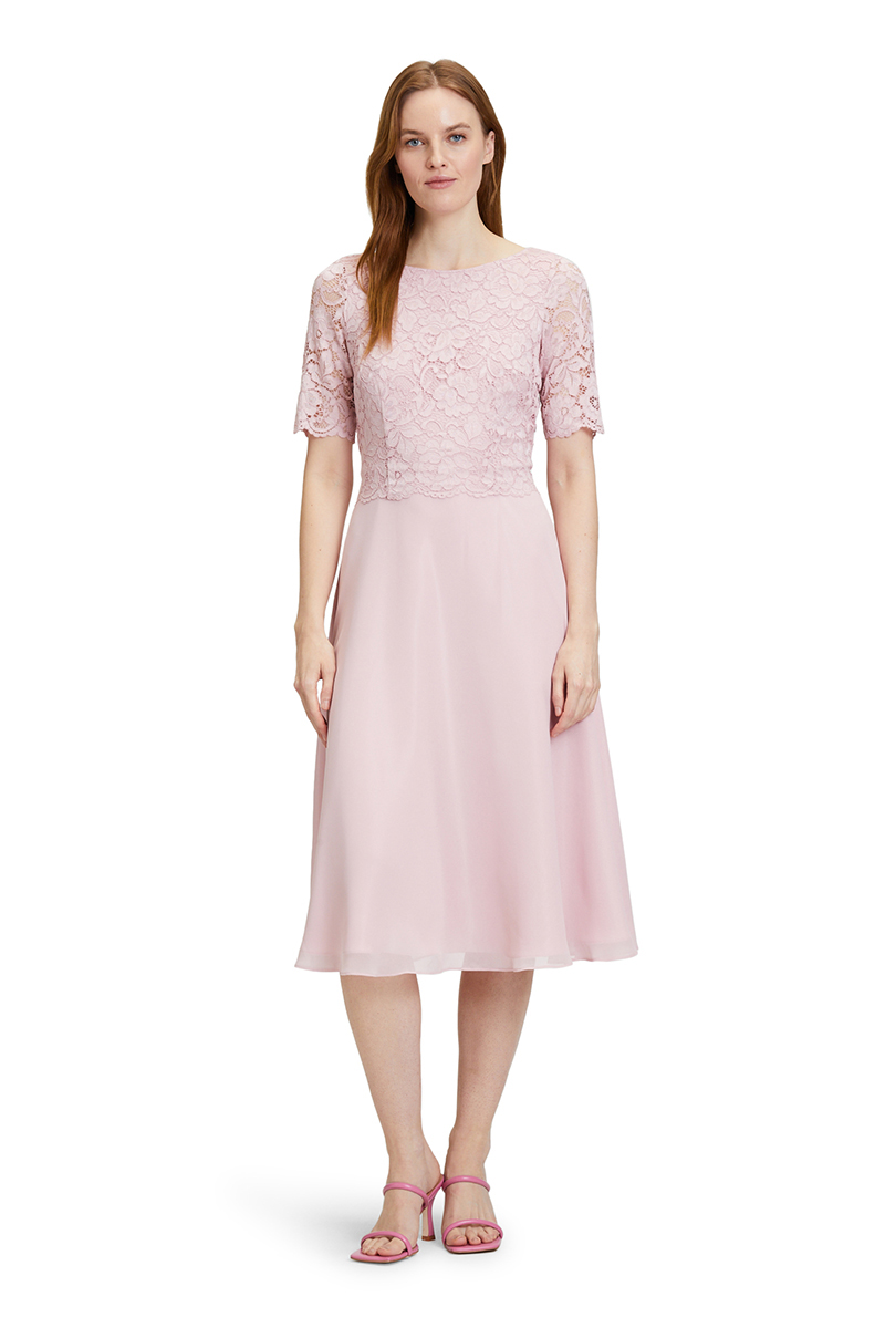 Vera Mont Kleid Kurz 1/2 Arm Foggy Rose 2