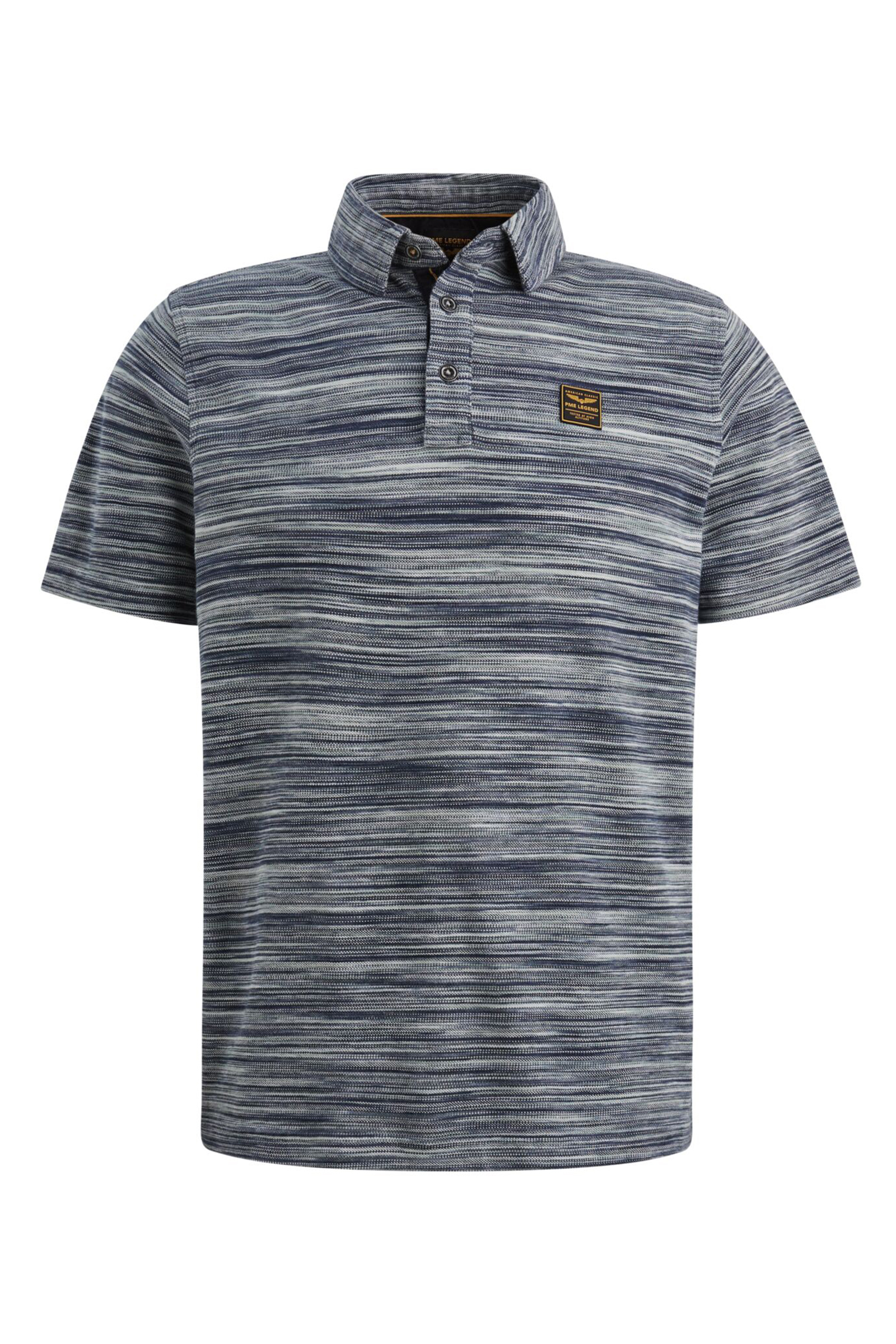 Heren overhemd lm casual blauw