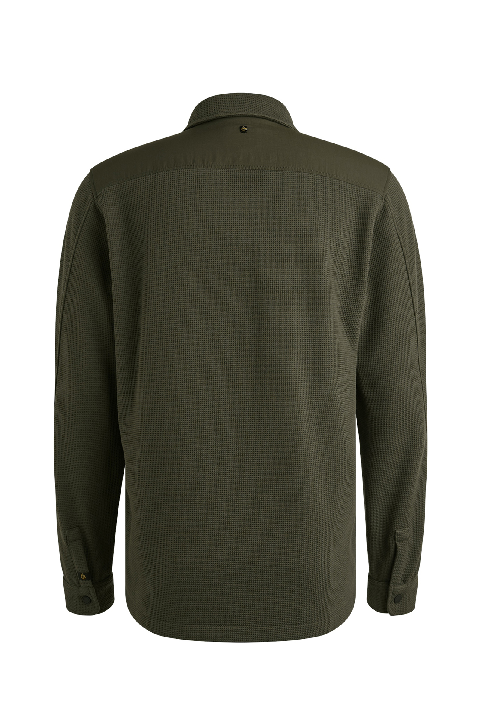 Heren overhemd lm casual groen