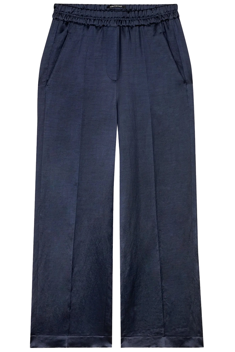 Dames broek blauw
