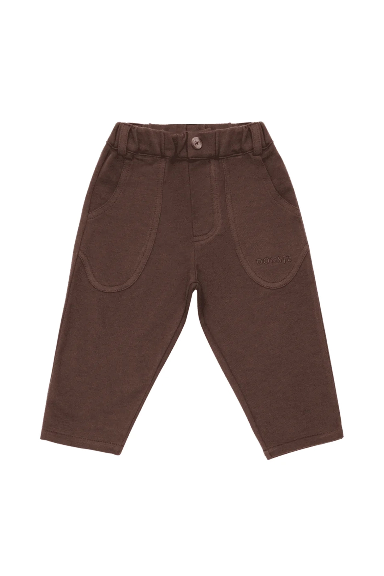Baby broek bruin