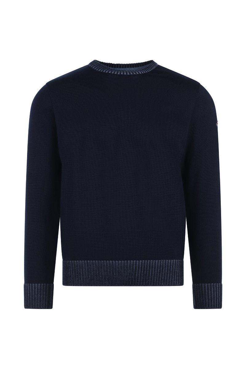 Heren trui blauw