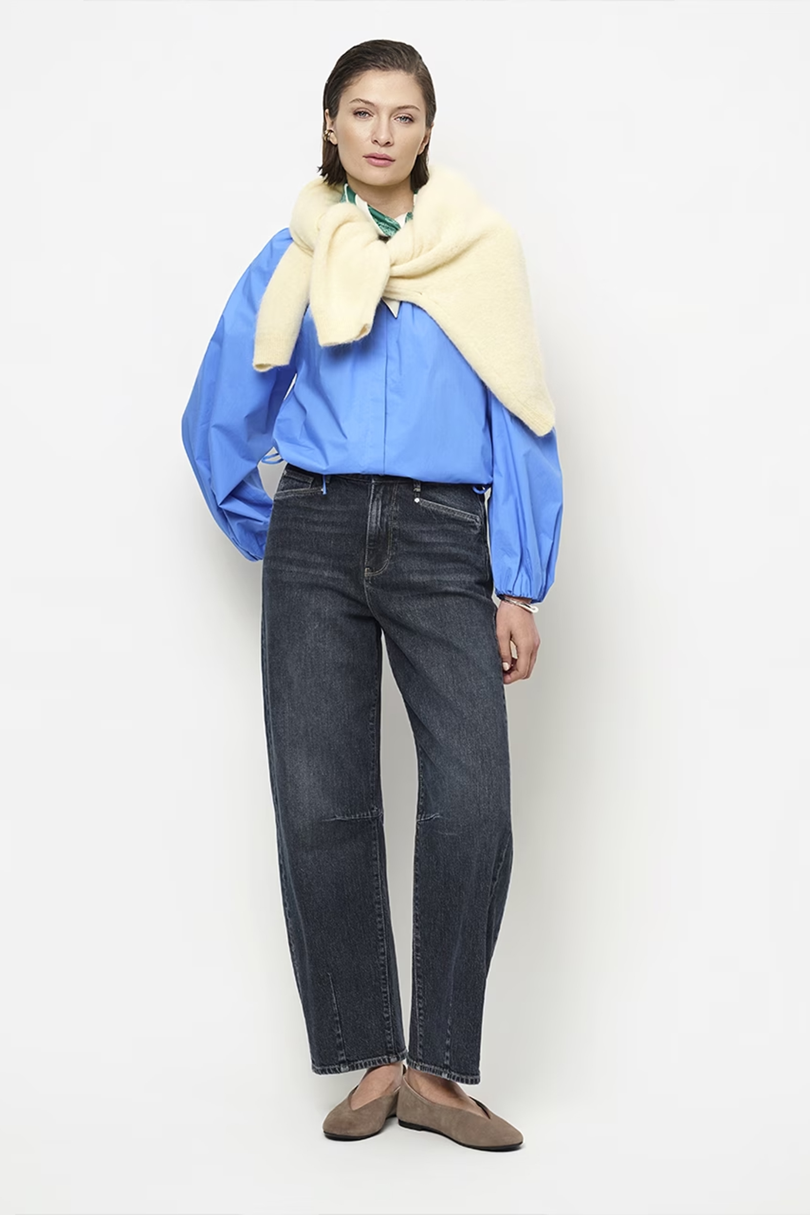 Dames jeans blauw
