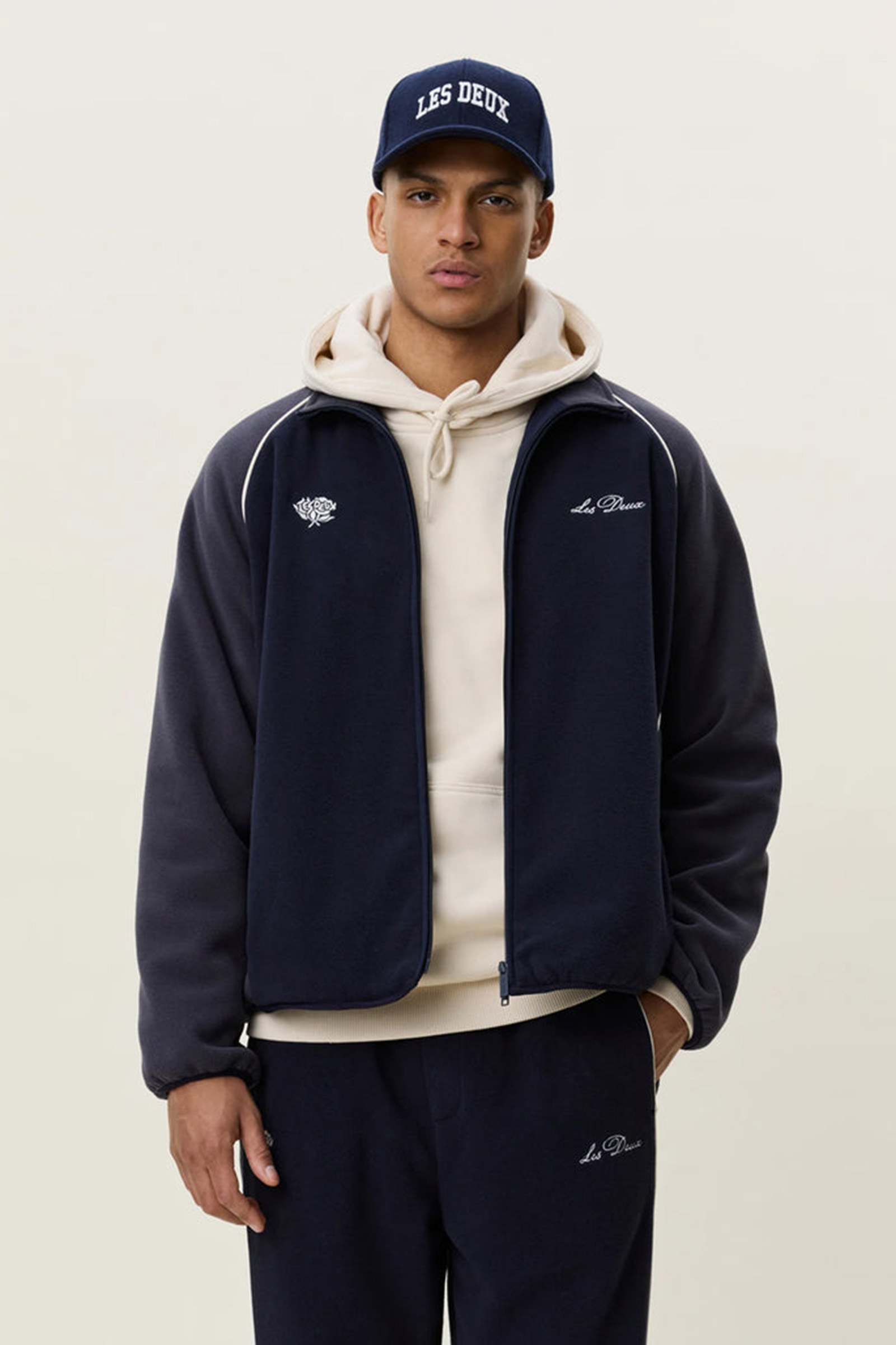 Heren jas blauw