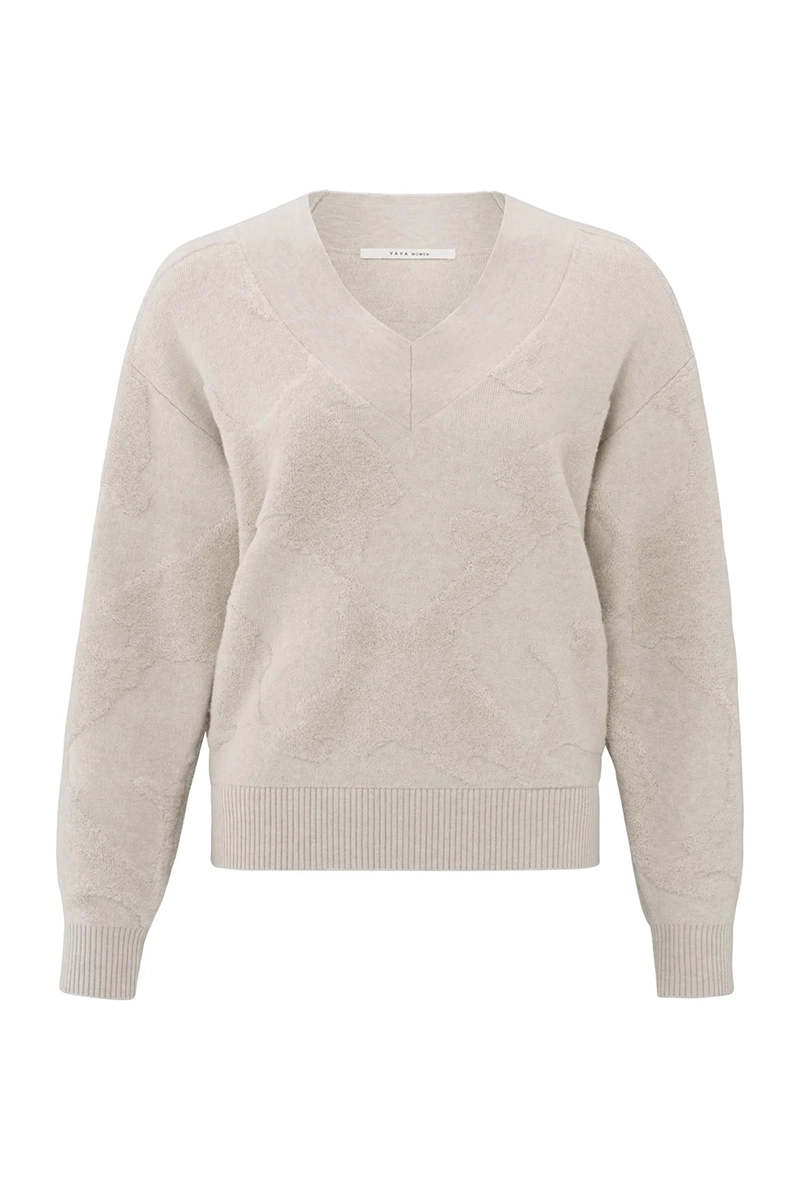 Dames sweater bruin
