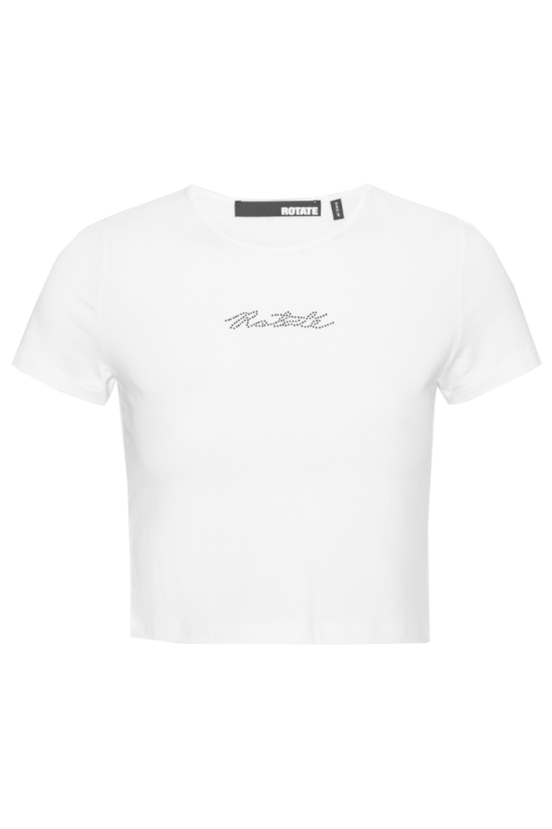 Dames t-shirt korte mouw wit