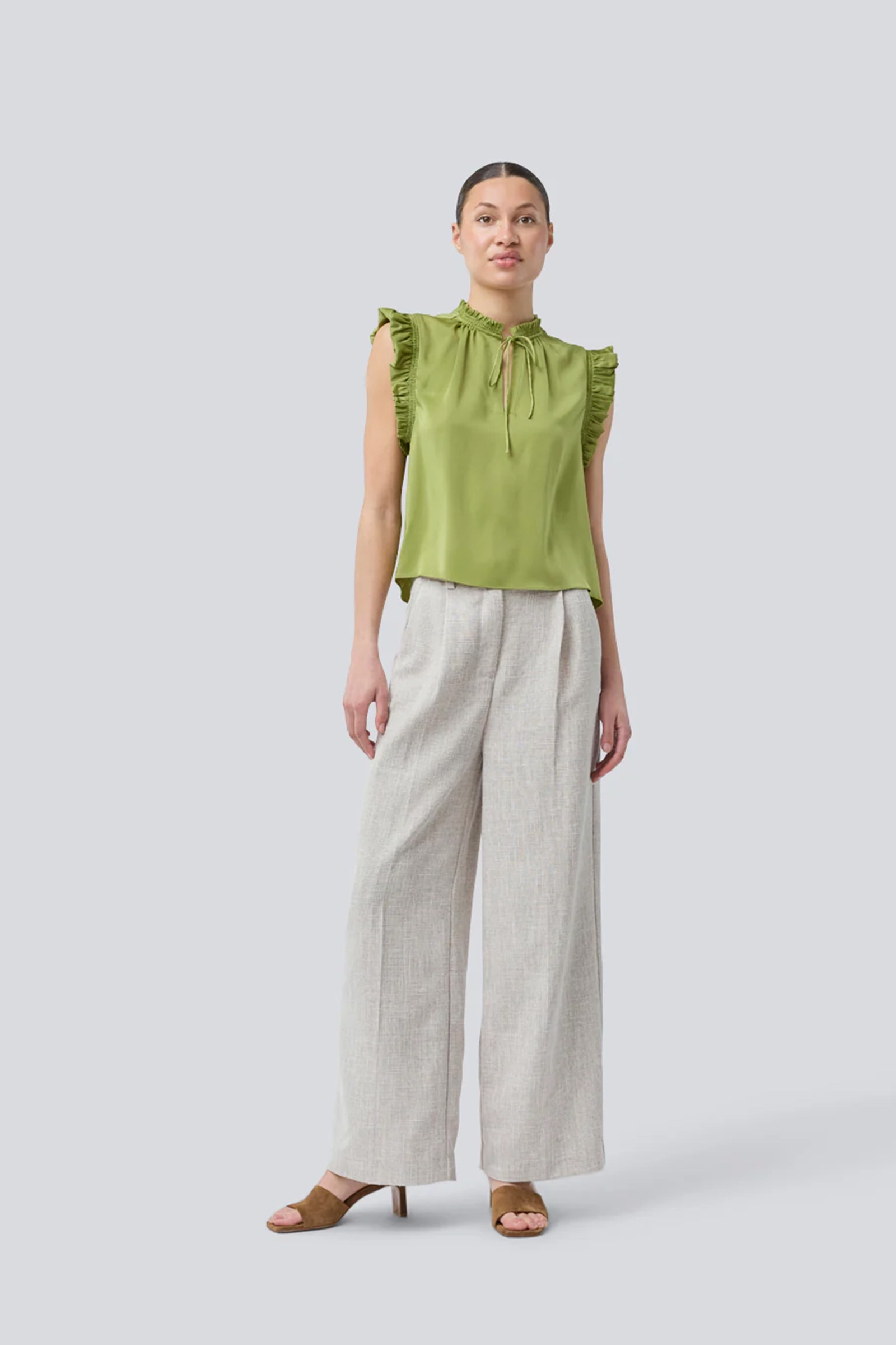 Dames top groen