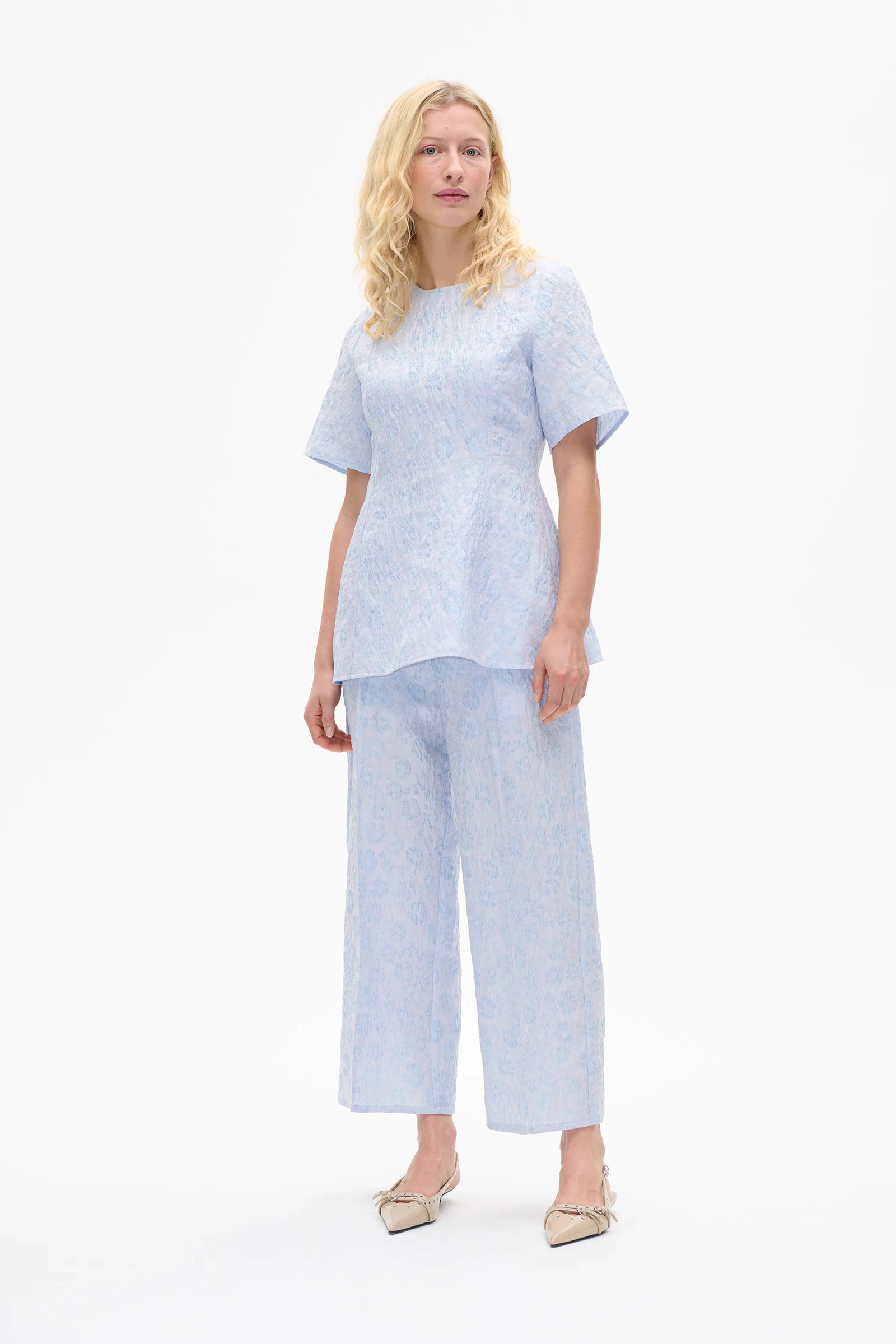 Dames top blauw