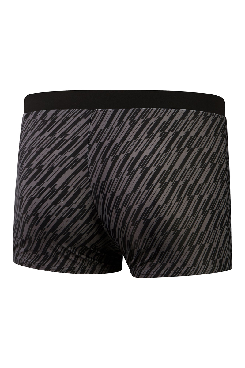 Bad/beach heren zwemslip mid grijs