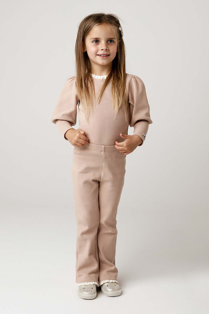 Meisjes broek rose
