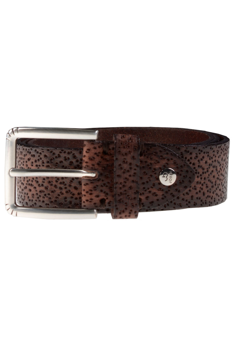 Job86 Heren riem Bruin/Beige-1 1