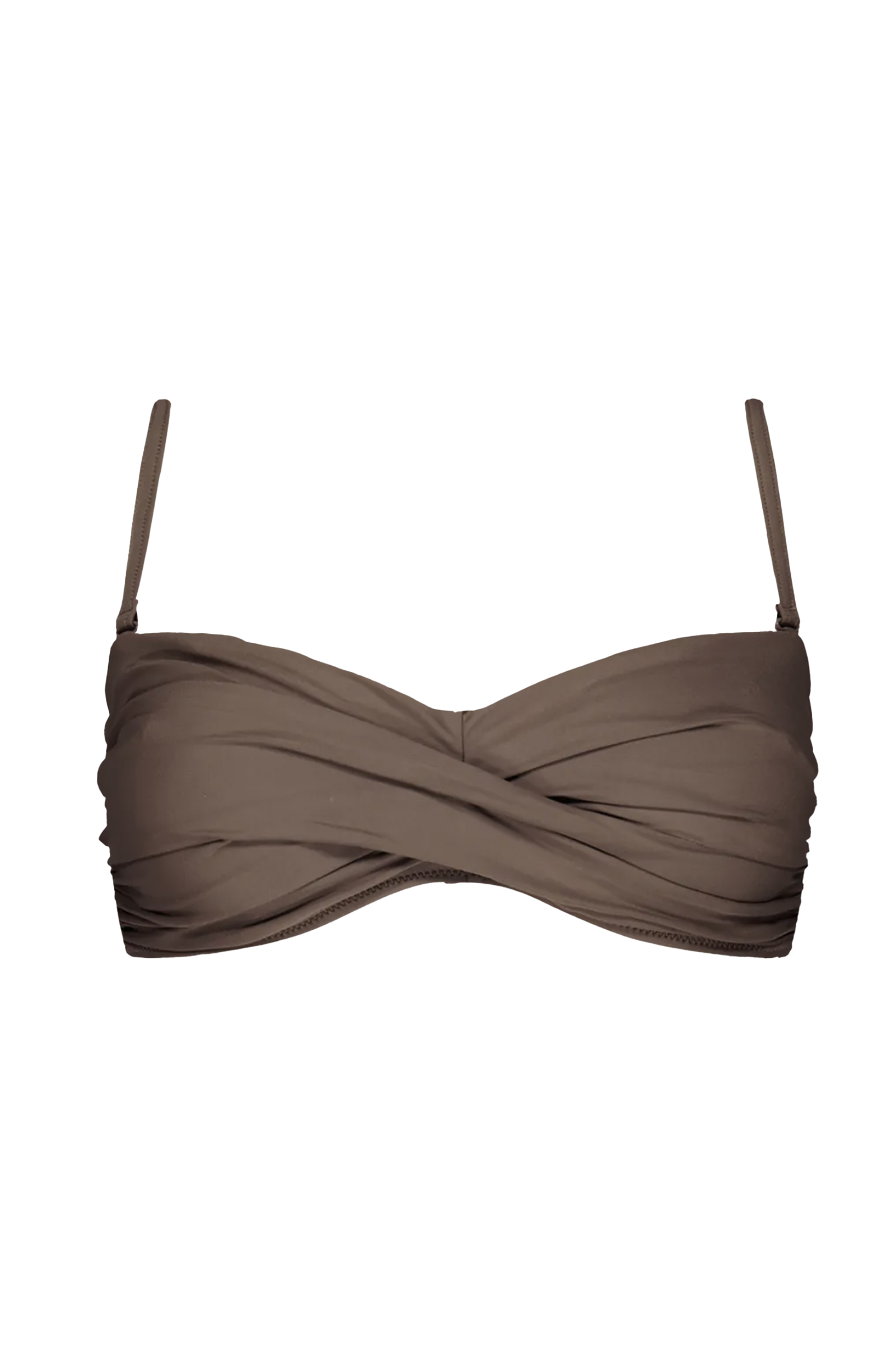 Bad/beach dames bikini top bruin