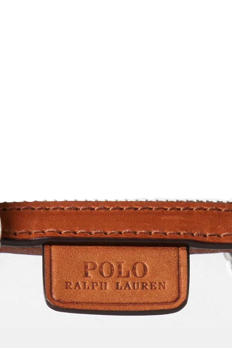 Polo Ralph Lauren Mini Camden bruin/beige-1 2