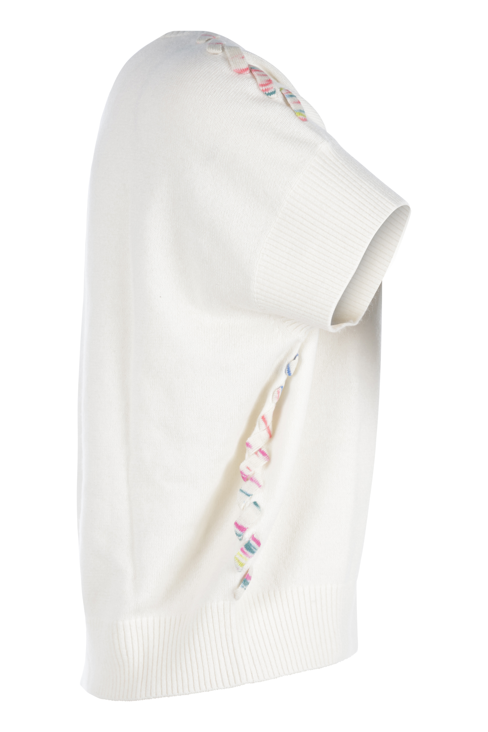 Dames top ecru