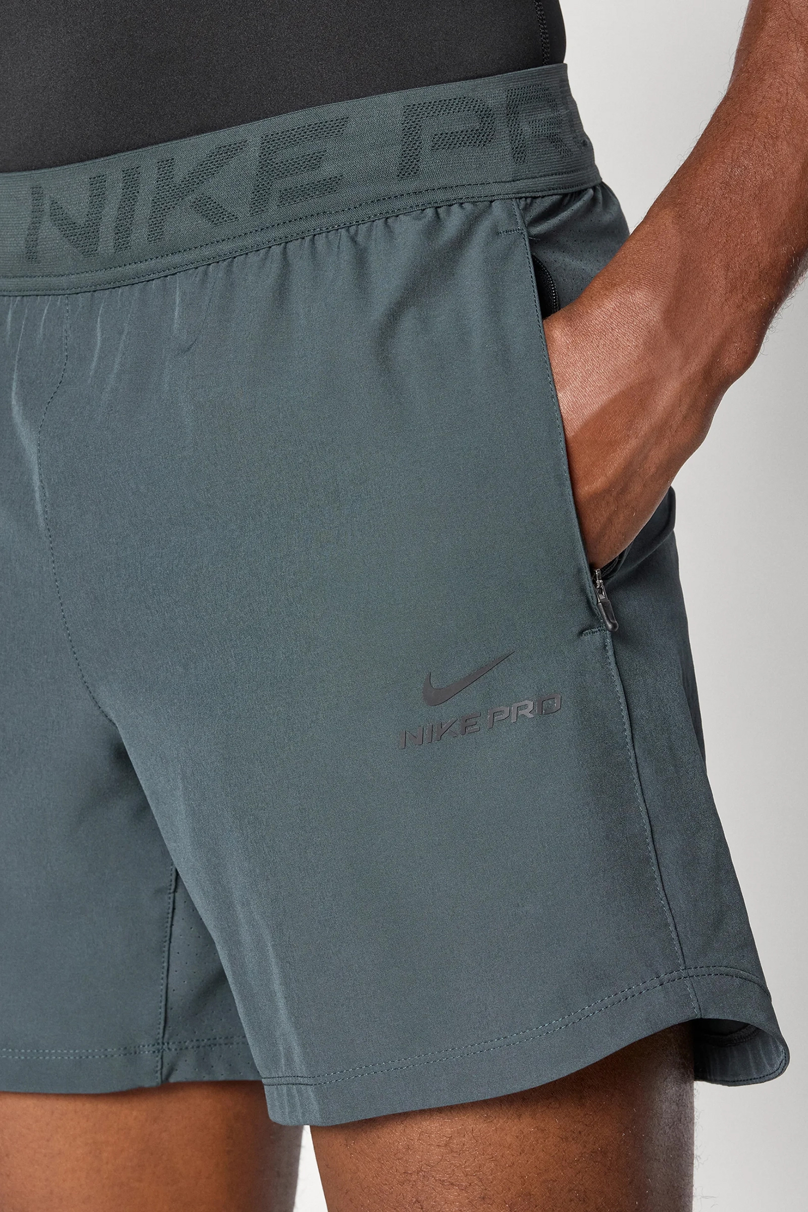 Fitness heren short groen