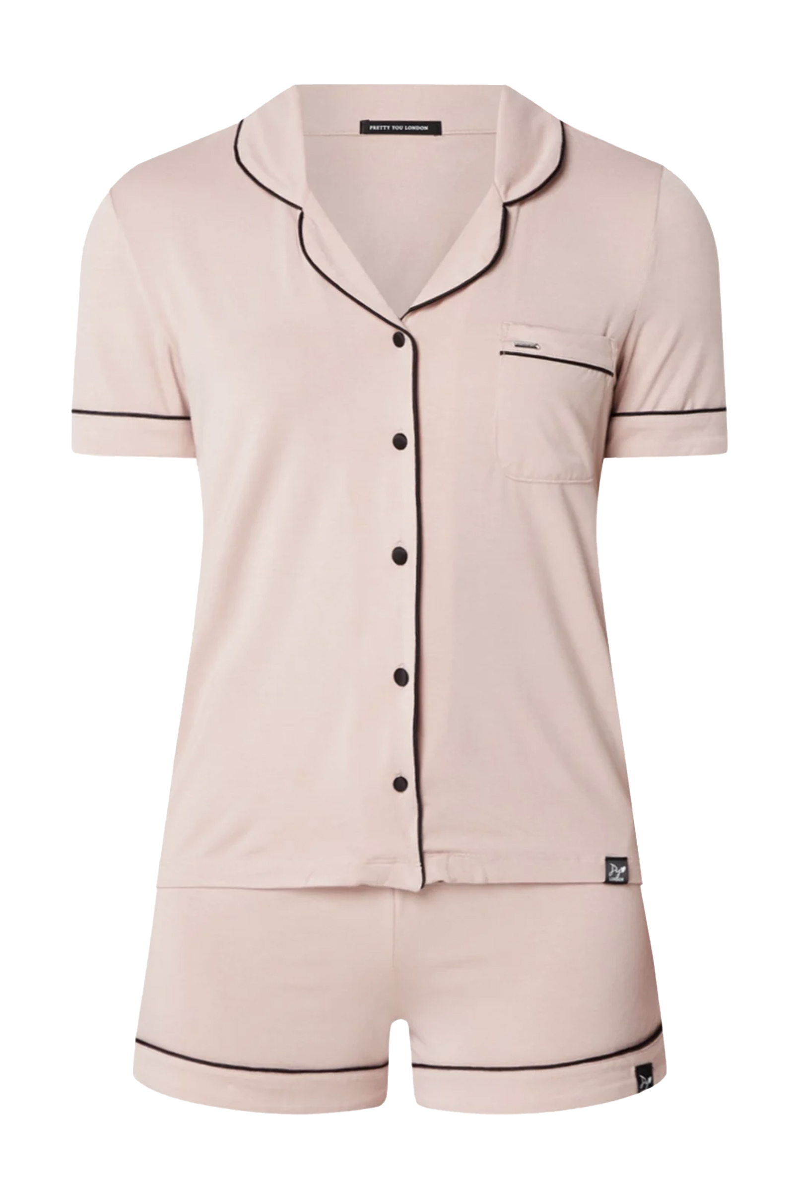 Nachtmode dames pyjama rose