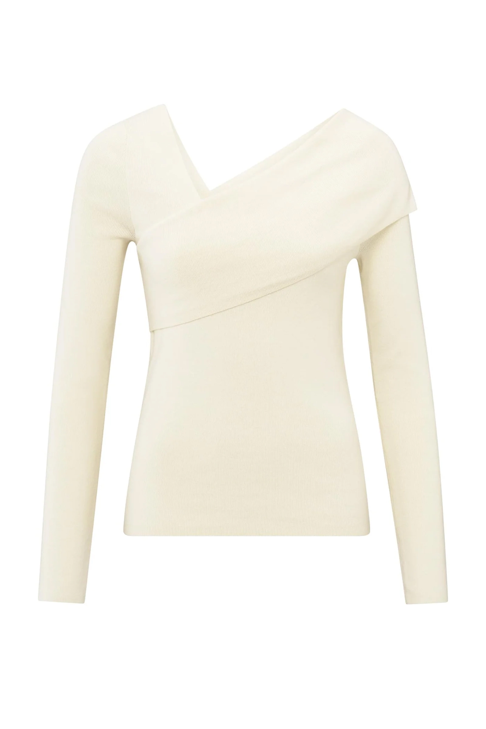 Dames sweater ecru
