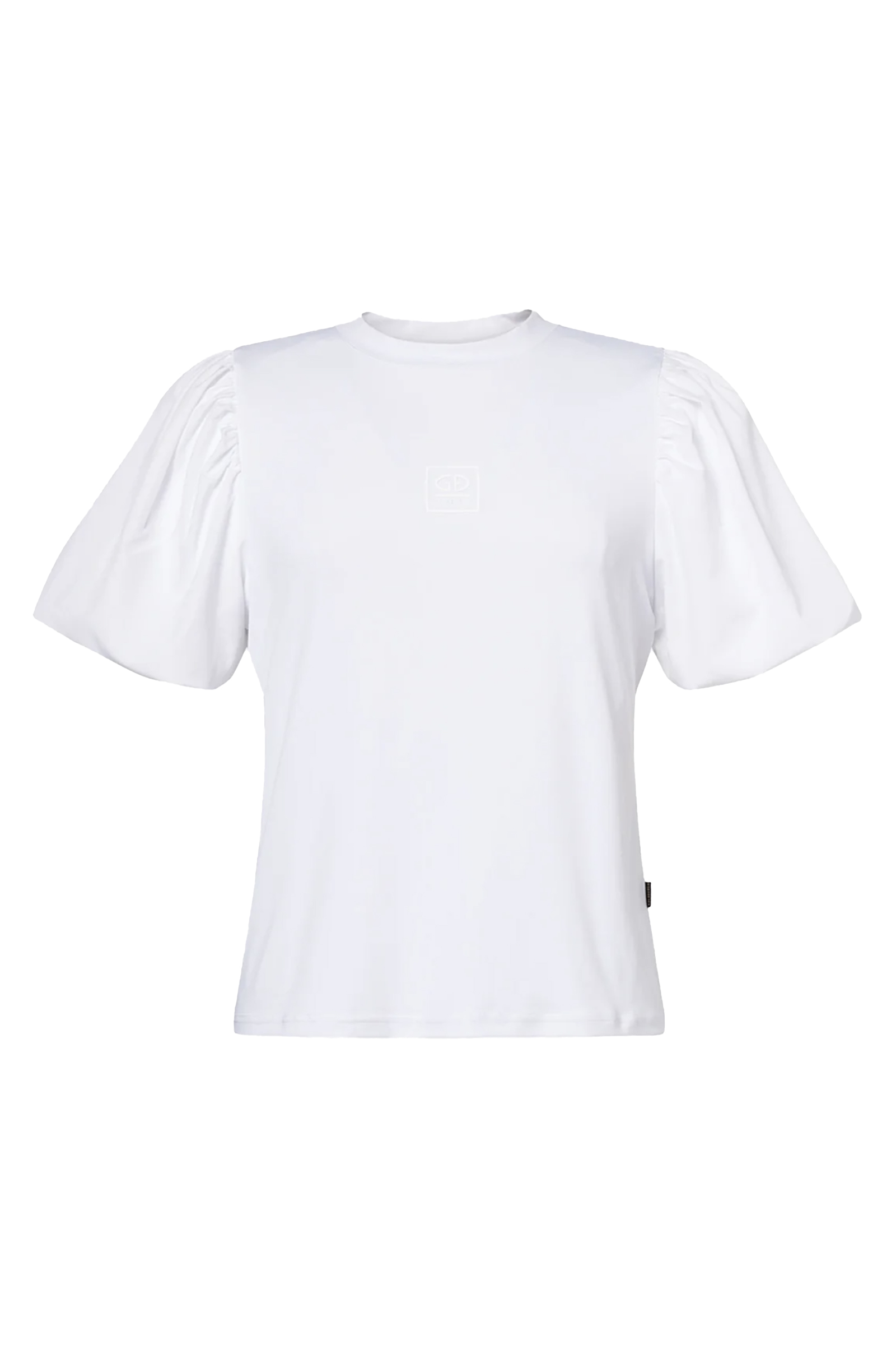 Casual dames t-shirt km wit