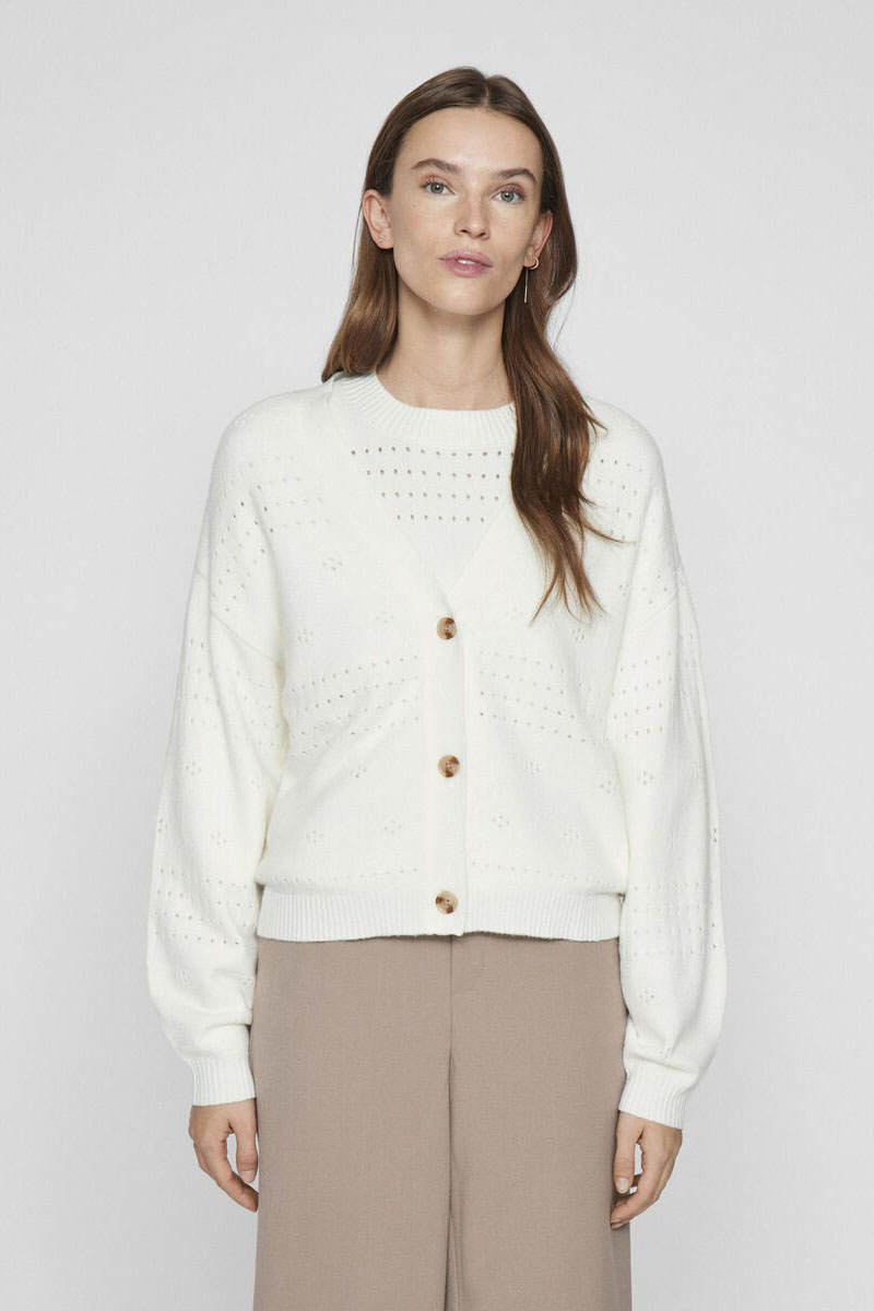 Dames vest wit