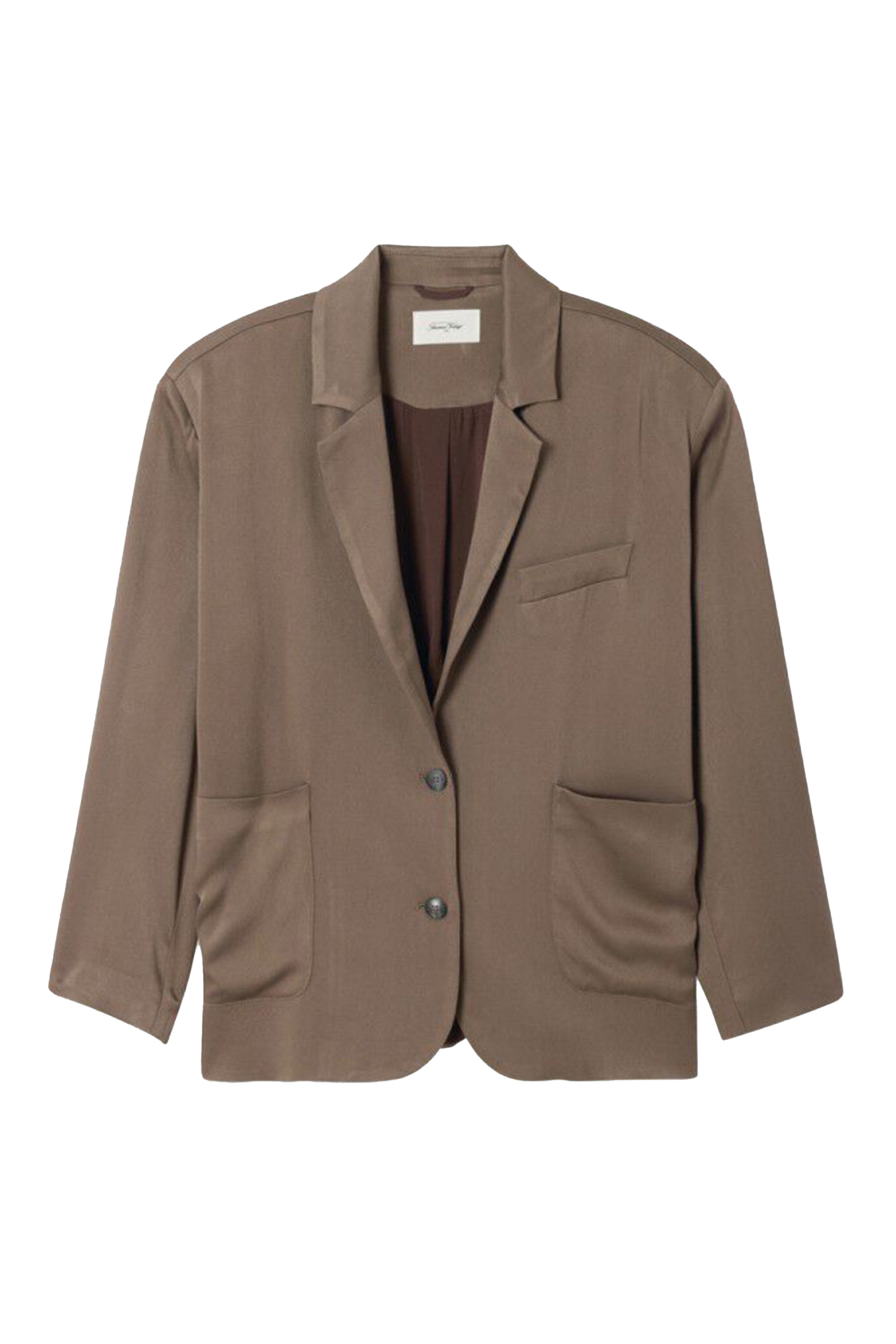 Dames blazer bruin