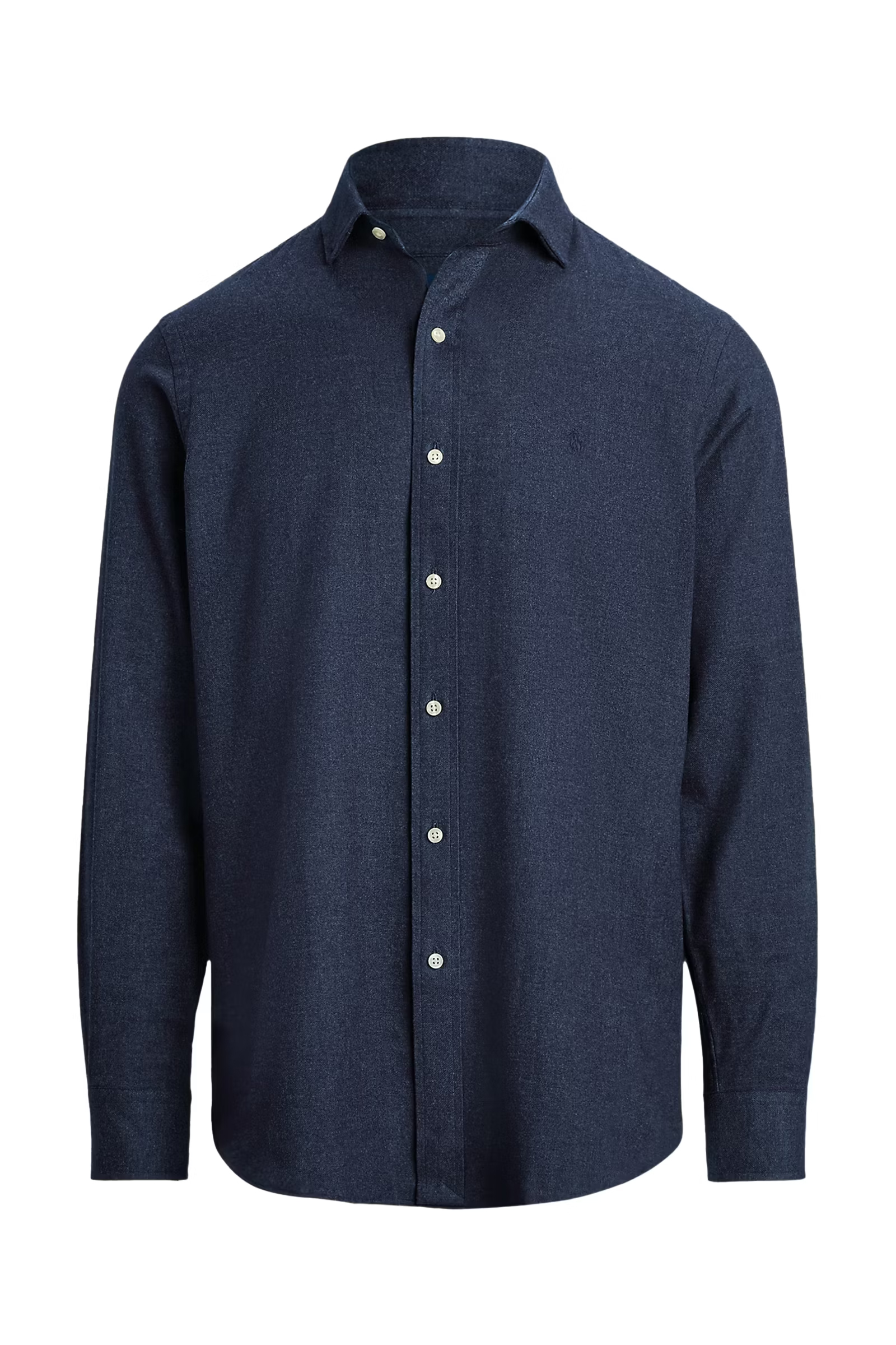 Heren overhemd lm casual blauw