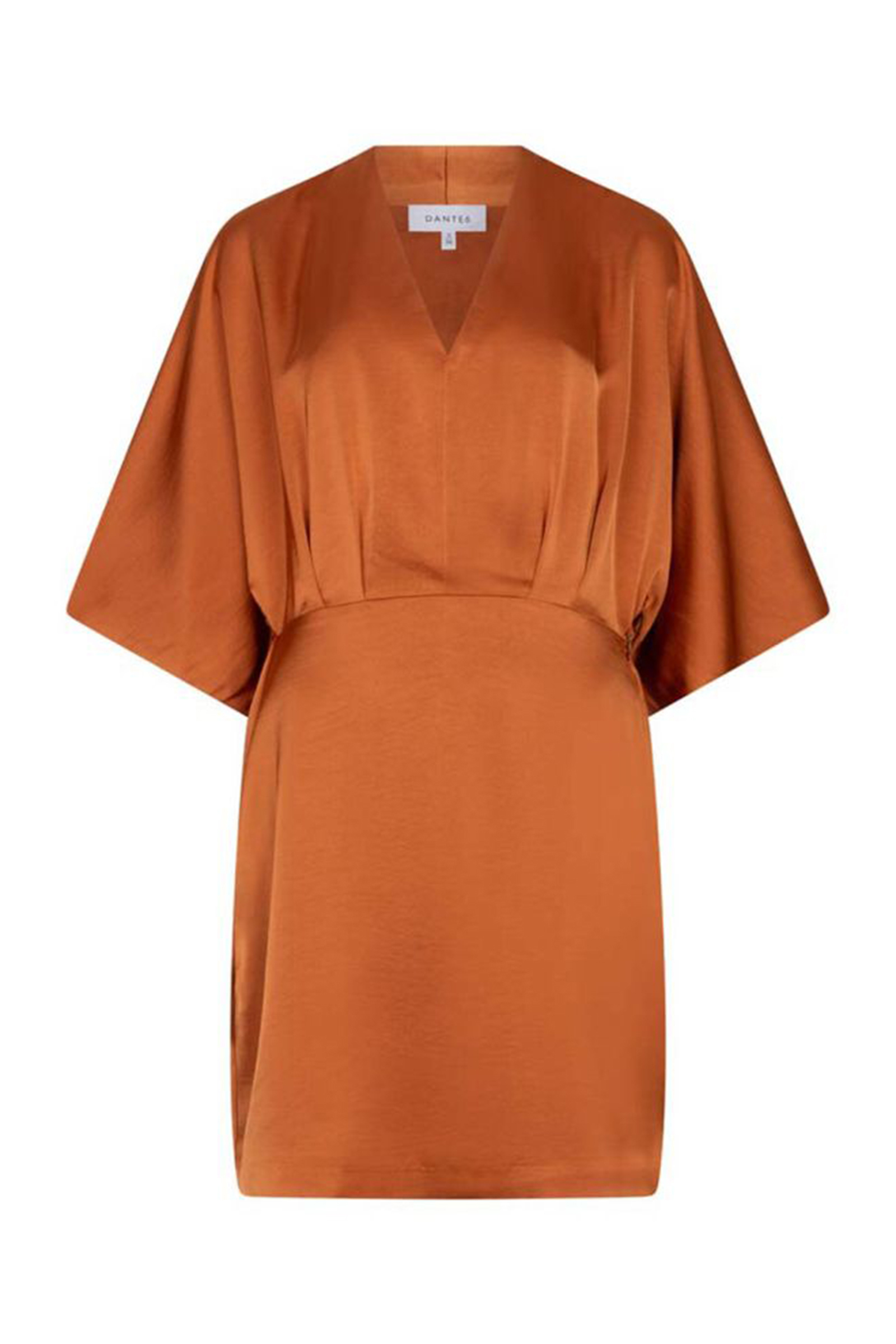 Dames jurk oranje