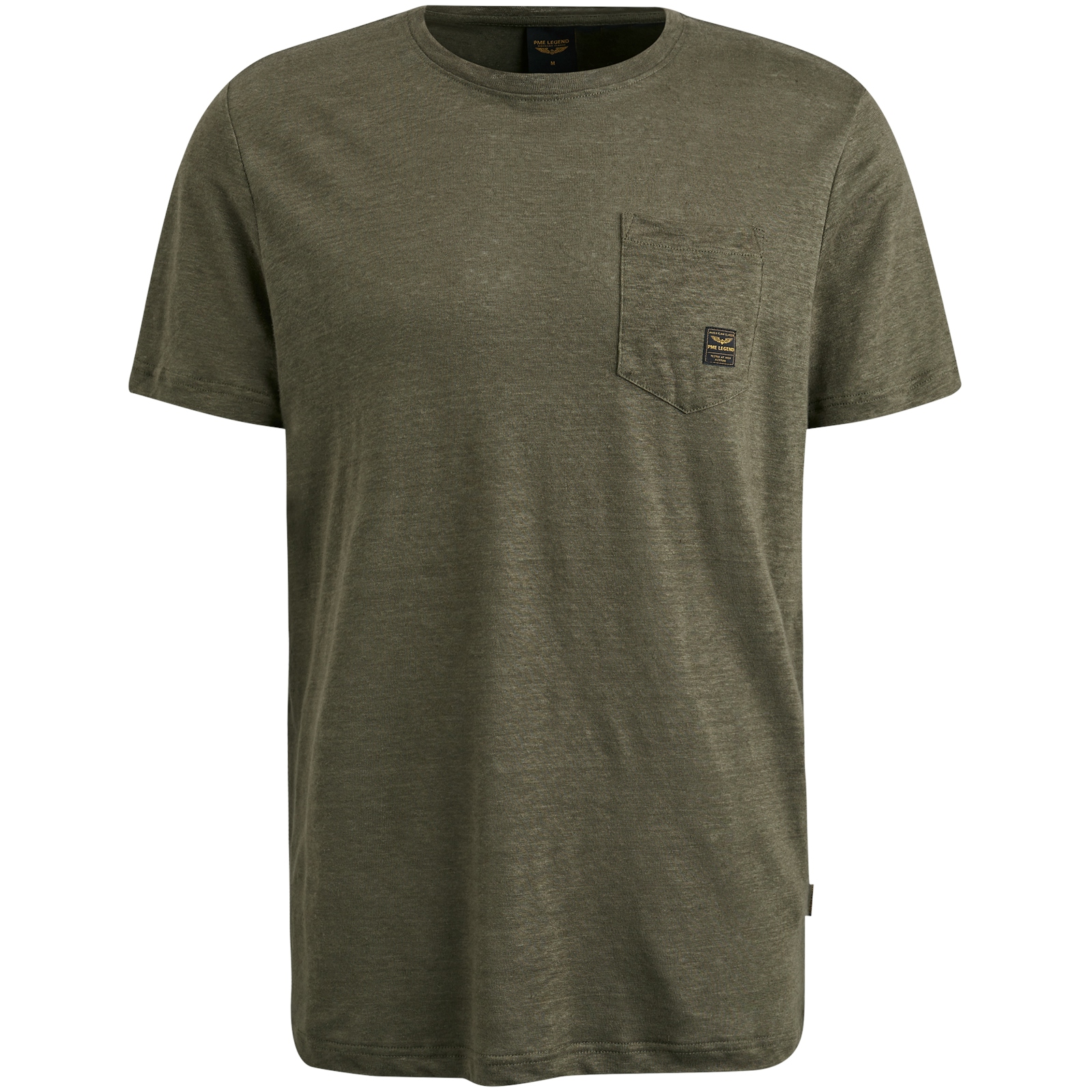 Heren t-shirt kortemouw groen