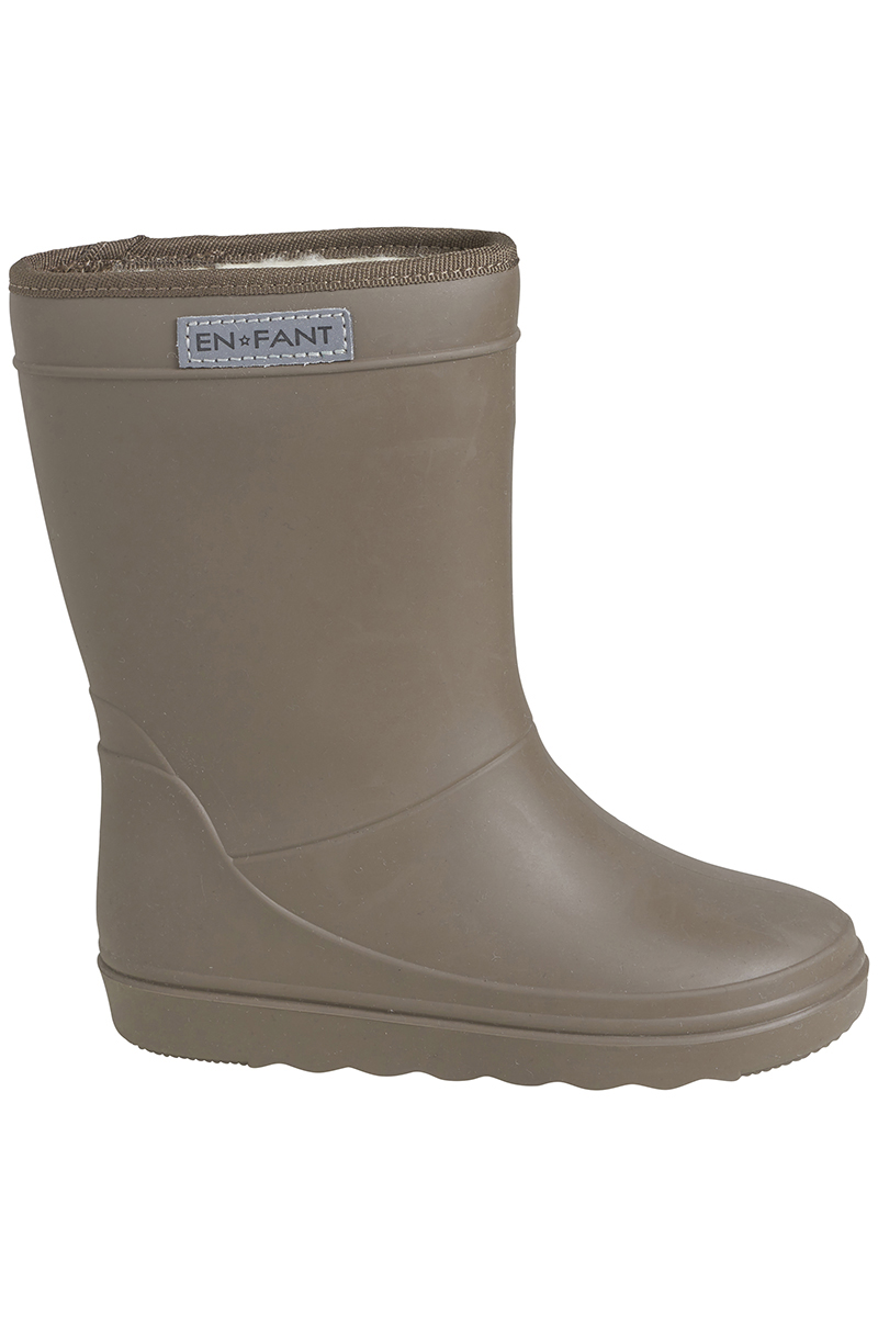 EN FANT Thermo boots solid bruin/beige-1 2