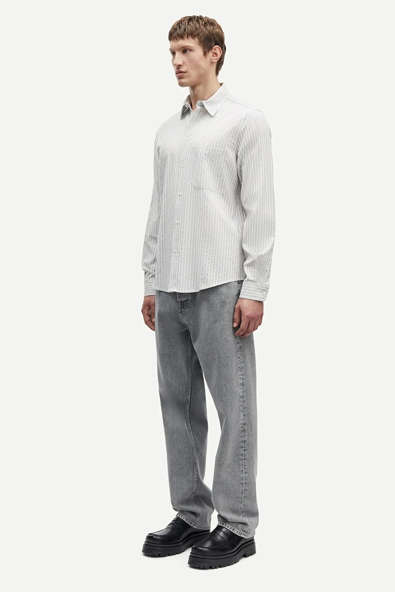 Samsøe Samsøe SALIAM FC SHIRT 15430 bruin/beige-1 2