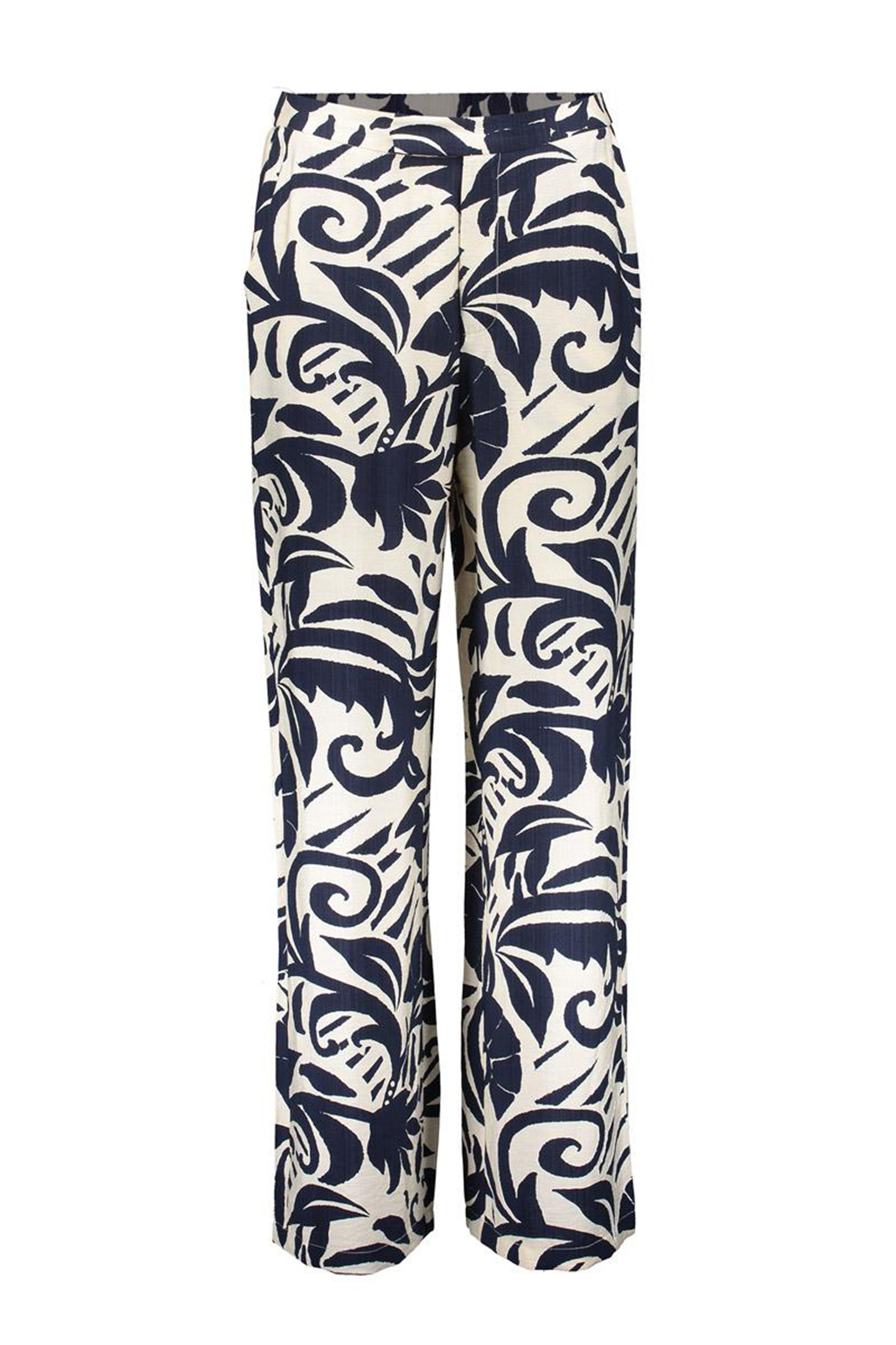 Dames broek blauw