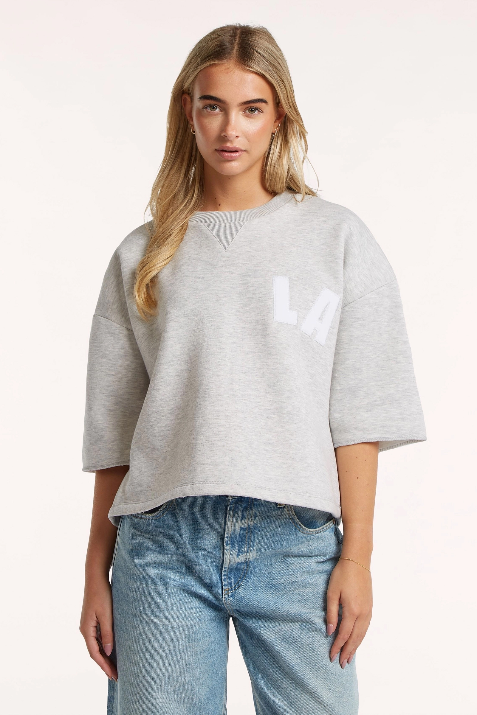 Dames sweater grijs