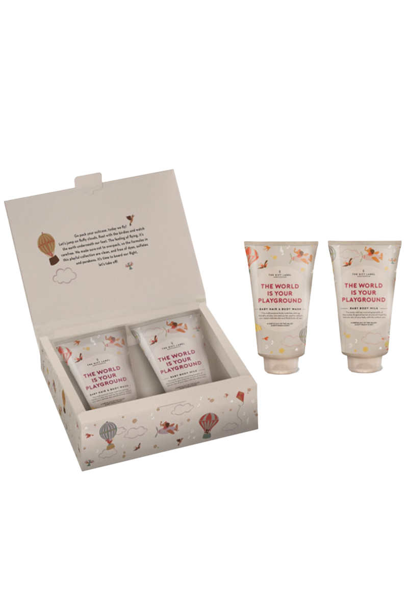 The Gift Label giftbox baby- the world is your playground Diversen-4 1