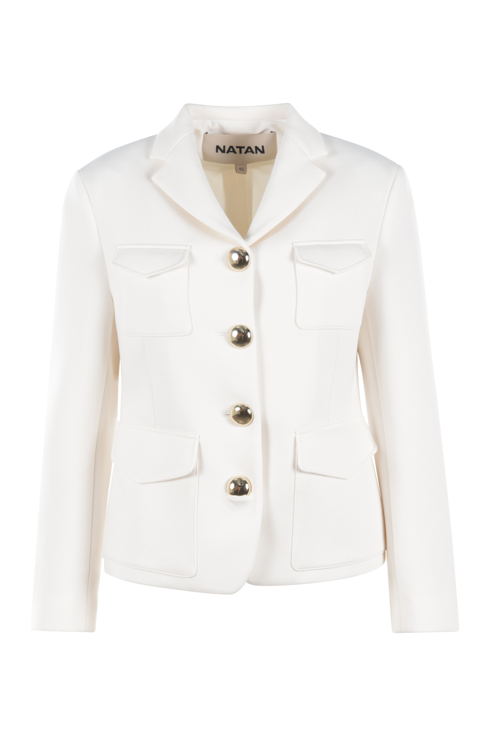Dames blazer ecru