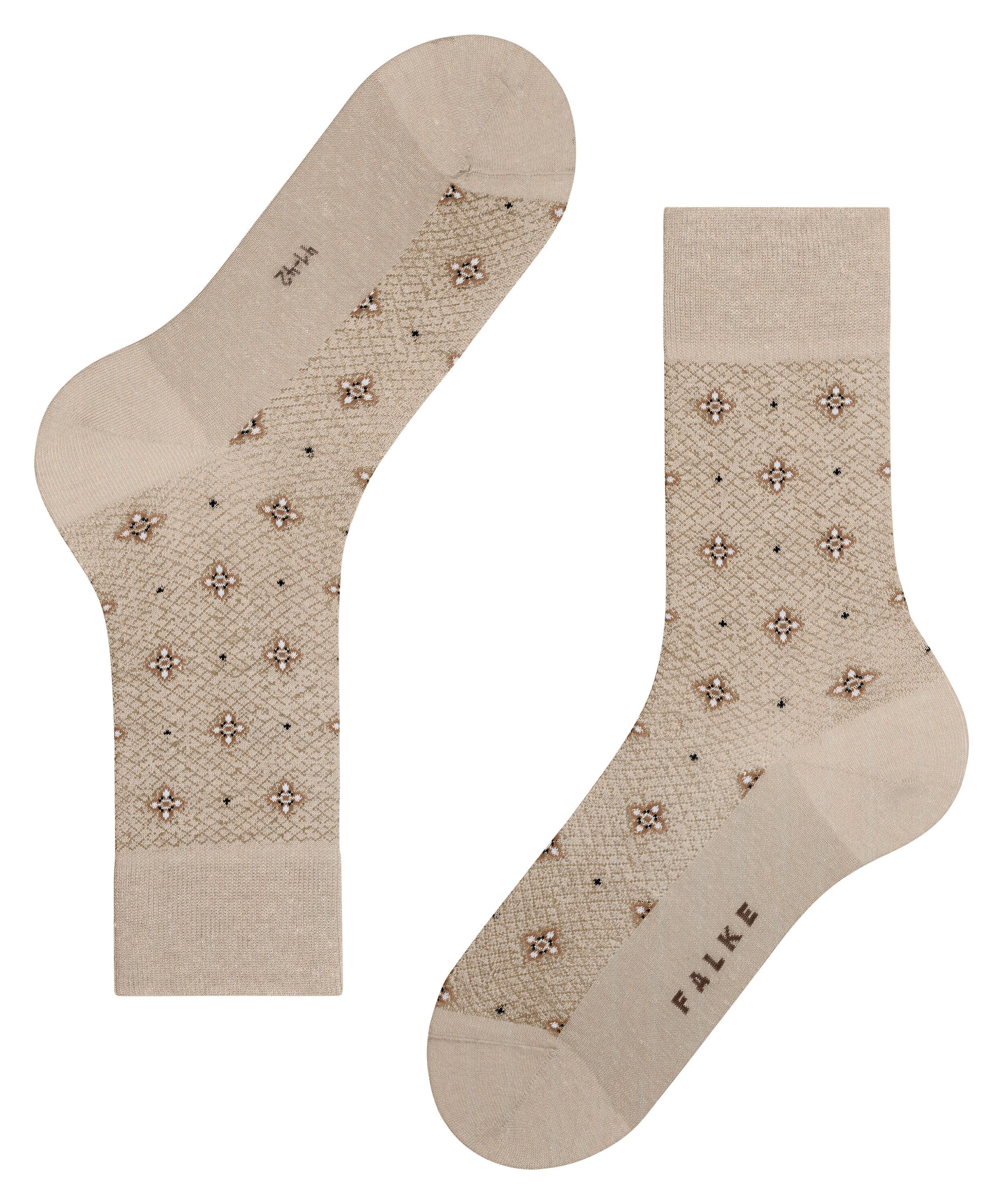 Falke FALKE Mosaic Floor Herren bruin/beige-1 5