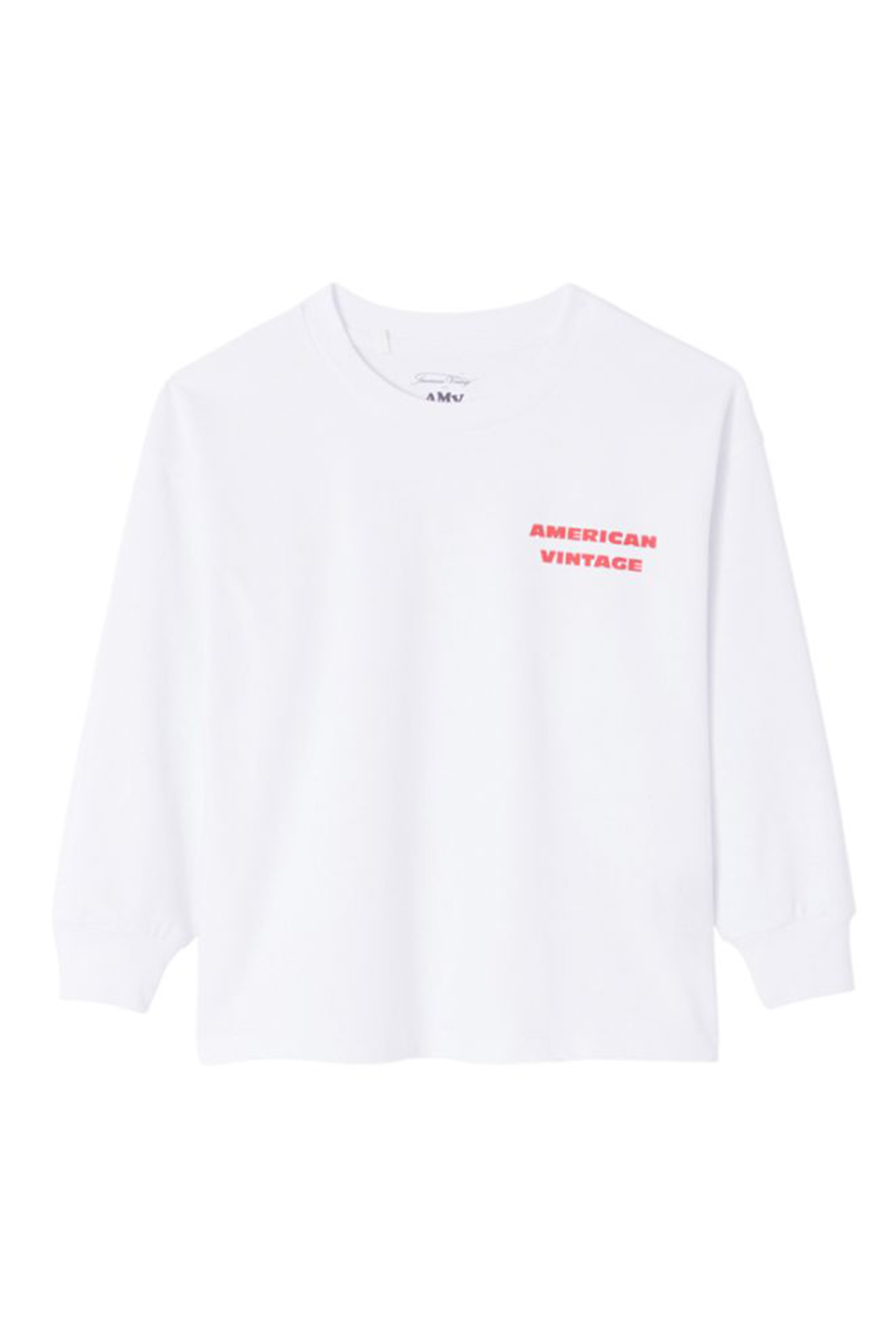 Jongens t-shirt lange mouw wit