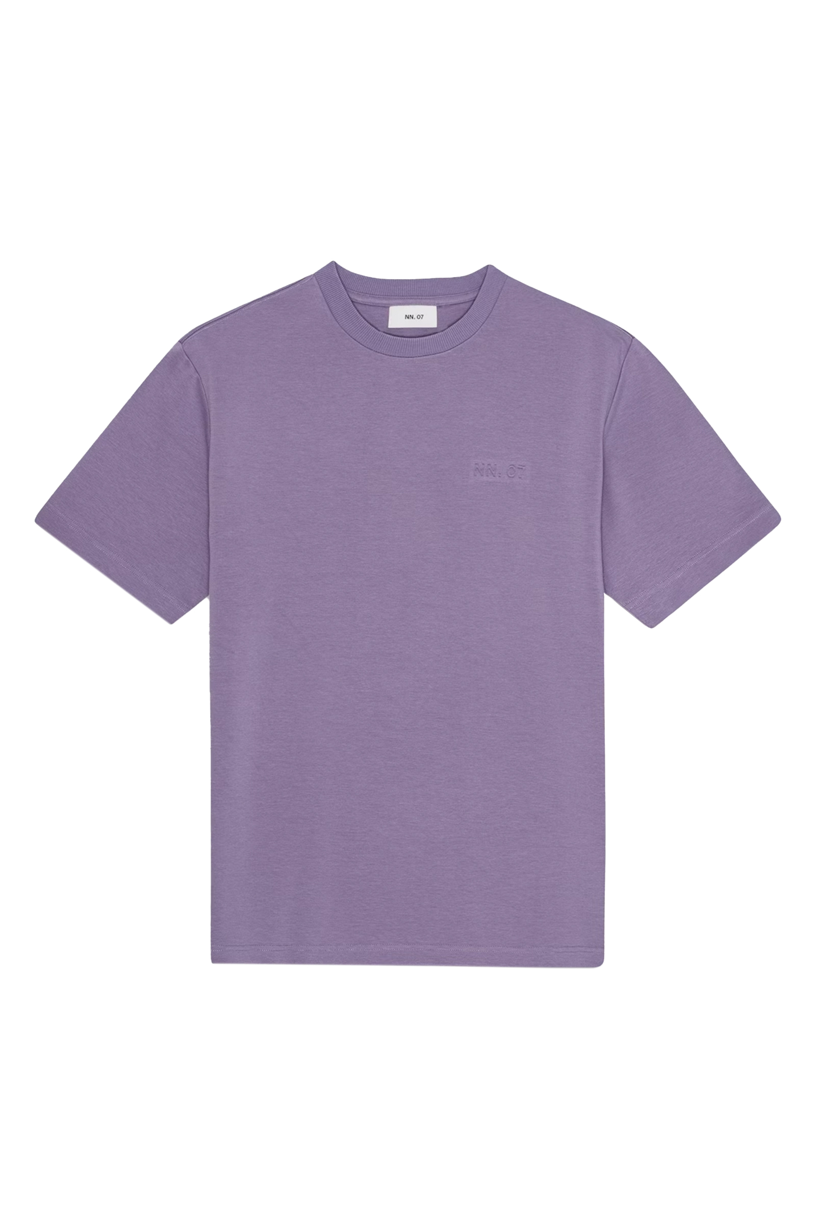 Heren t-shirt kortemouw paars