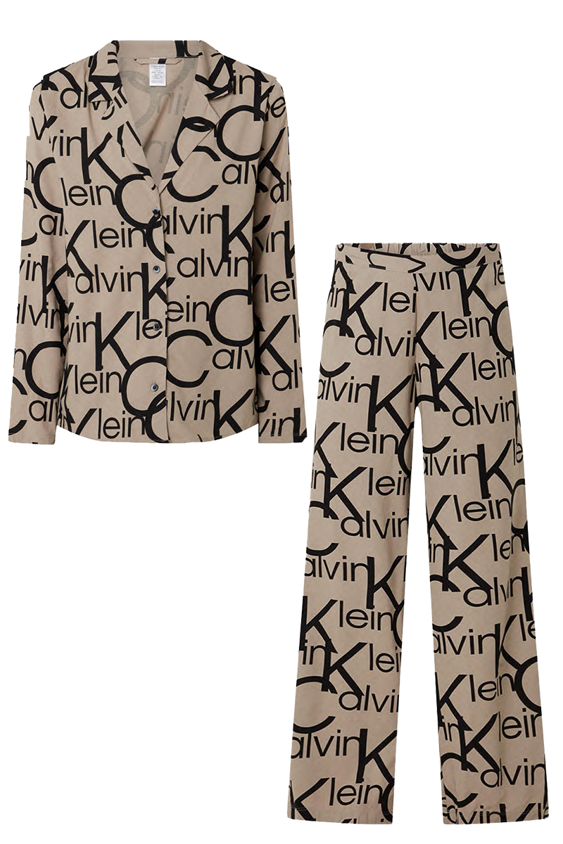 Calvin Klein Nachtmode dames pyjama Zwart-1 1