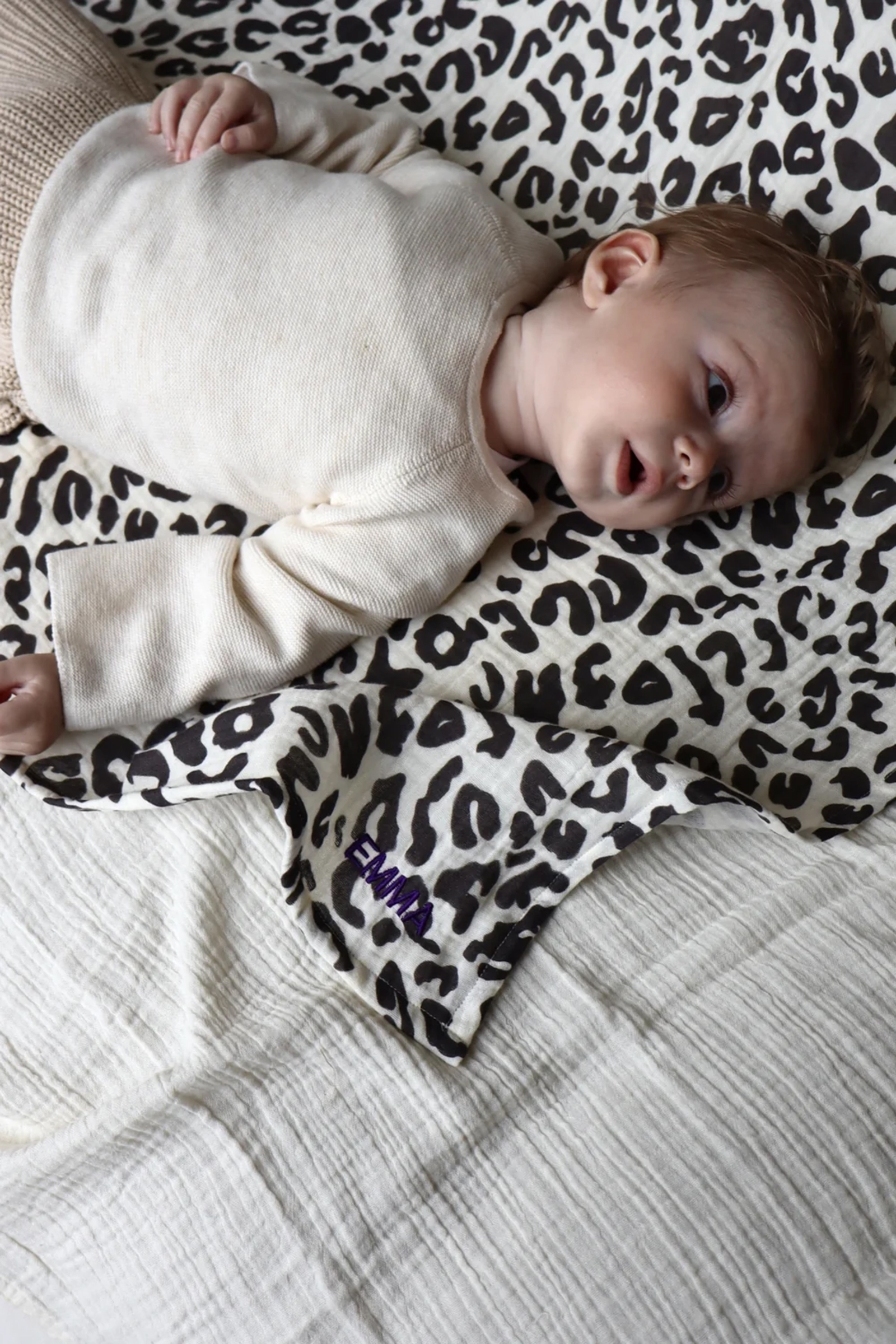 Baby hydrofiele doeken bruin