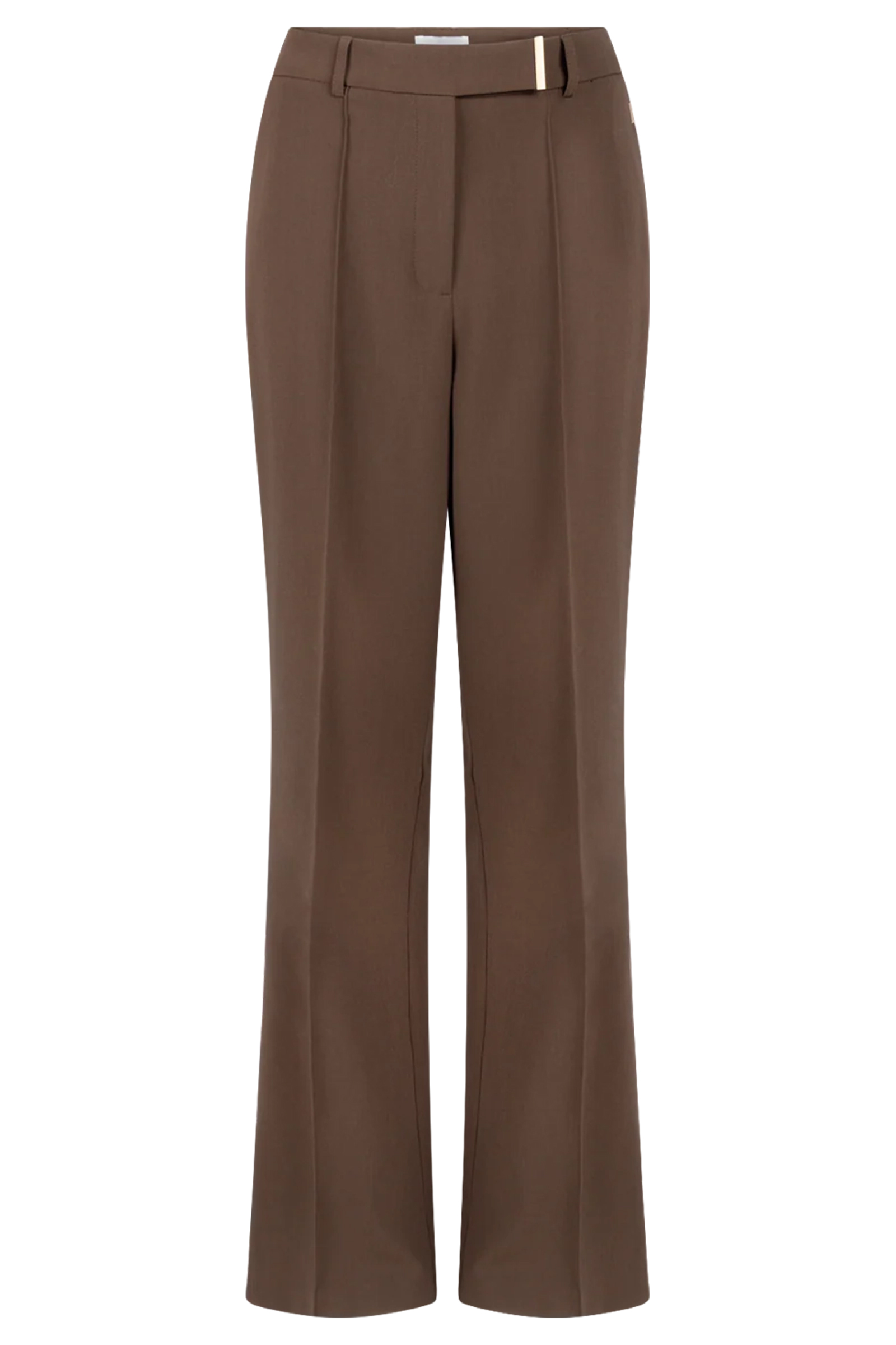Dames broek bruin