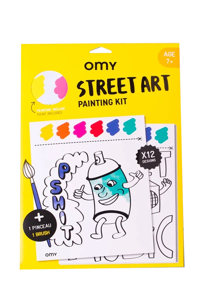 OMY Painting kit- street art Geel-1 1