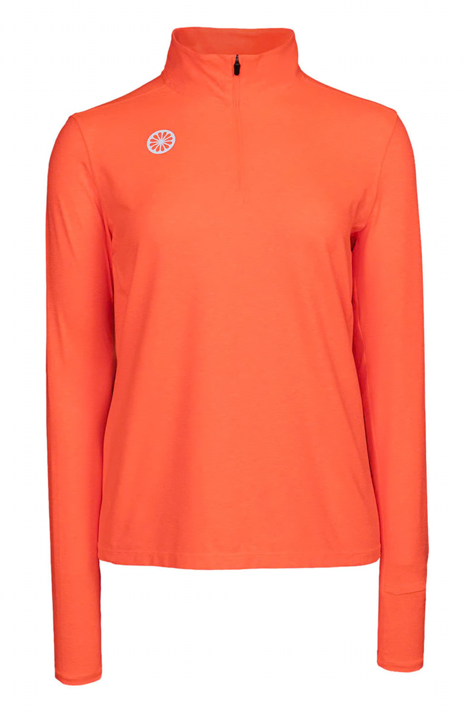 Tennis dames t-shirt lm oranje