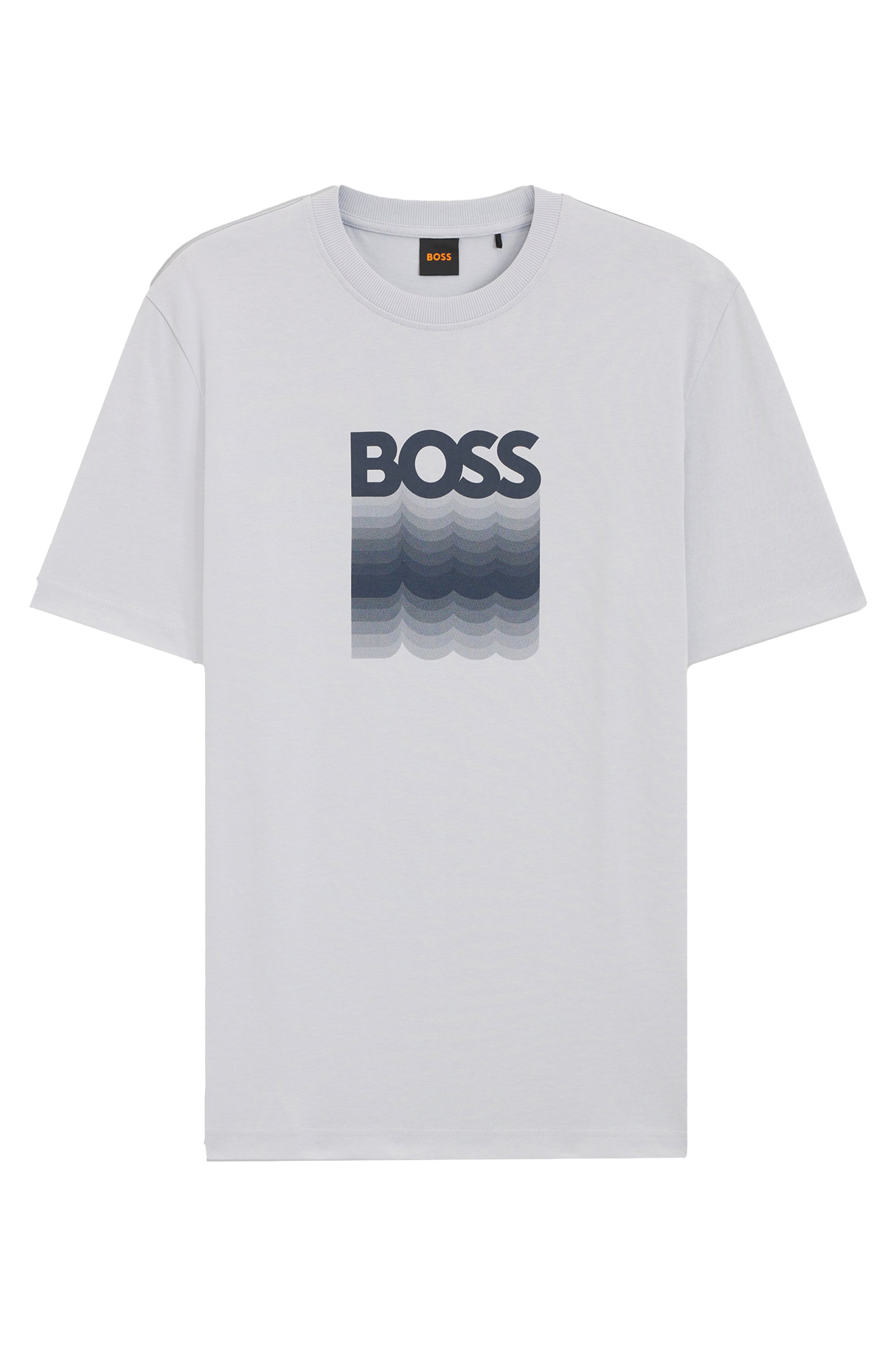 Heren t-shirt kortemouw grijs