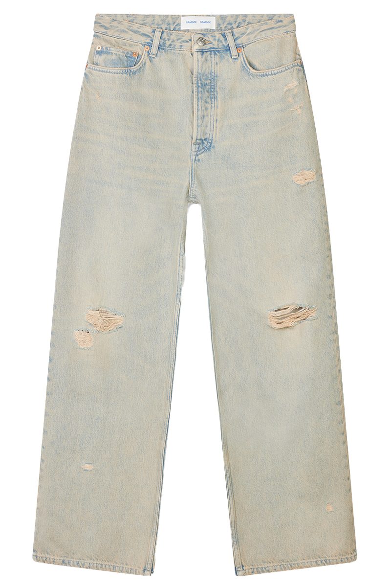 Samsøe Samsøe Shelley jeans Blauw-1 1