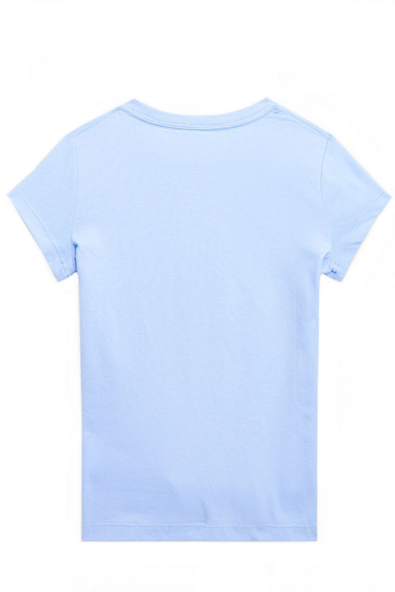 Polo Ralph Lauren ss graphic tknit shirts Blauw-1 2